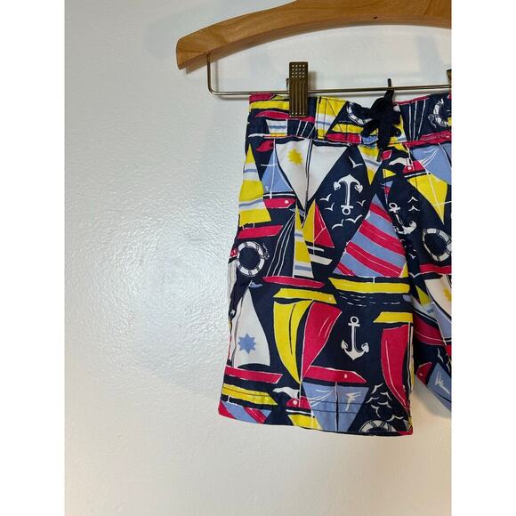 JANIE AND JACK Boy’s Nautical Swim Trunks / Size: 2T - Picture 4 of 8